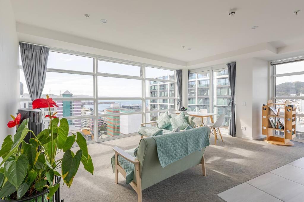 Harbor View Two Bedroom Apartment At Pinnacle Wellington Kültér fotó